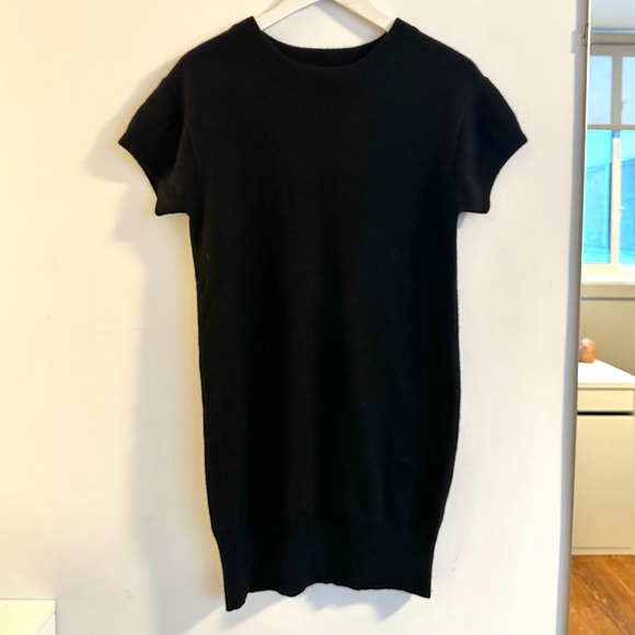 JCrew Cashmere ShortSleeve Shirt Dress - Picture 1 of 1